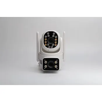 Analogová kamera Technaxx Dual Kamera Outdoor, bezpečnostní IP kamera, Wi-Fi 6, barevné nočním vidění (TX-328)