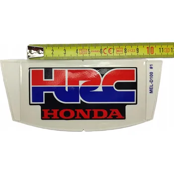 NÁLEPKA "HRC" NA ZADNÍ KAPOTÁŽ HONDA CBR1000RR FIREBLADE 2005 ORIG 64841MELD10ZA