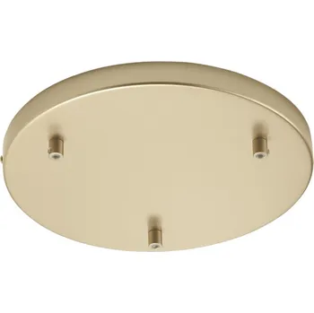 Příslušenství pro svítidlo FANEUROPE Rozeta PIREX kruhový rám zlatá A 3 FORI 32x4,1cm - FANEUROPE FAN BASE-S-R3-ORO