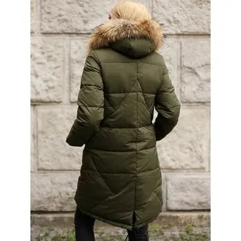 Perso Zimní bunda BLH919079F Khaki Regular Fit M