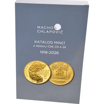 Katalog mincí a medailí ČSR, ČR A SR 1818 - 2026 - Macho & Chlapovič (2025, pevná)