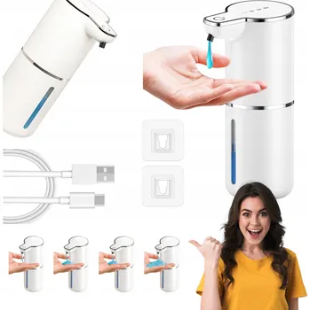 Dávkovač mýdla Bezkontaktní dávkovač mýdla stojící maxtachi 350 ml bílý