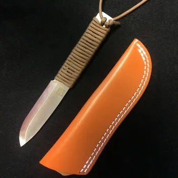 Pracovní nůž Real Steel Bushcraft Scandi Logo MUJNUZ.CZ