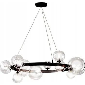 Závěsné svítidlo TOOLIGHT černé kovové 15 světelných bodů G9 moderní