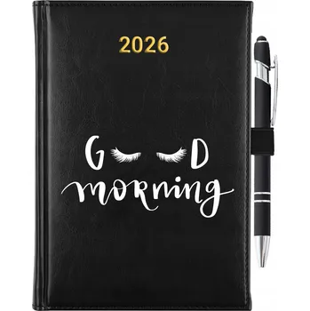 Kalendář Knižkový kalendář 2026 A5 černý