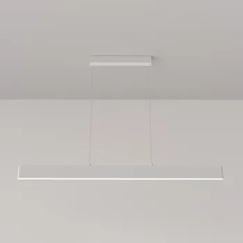 MAYTONI Závěsné svítidlo Step 3000K 30W teplá bílá 1750lm bílý kov přímé/nepřímé osvětlení - MAYTONI M P010PL-L30W