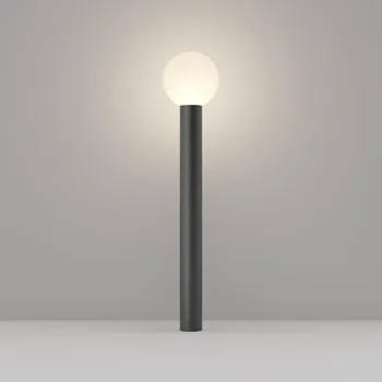 Venkovní osvětlení MAYTONI Venkovní stojací svítidlo Bold E27 60W černý hliník IP54 - MAYTONI M O598FL-01B