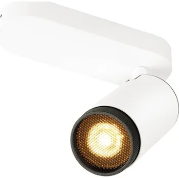 Svítidlo SLV - BIG WHITE GRIP! L SPOT CL, single, QPAR51, stropní svítidlo pro povrchovou montáž, válcové, 1 x max. 6 W, bílý / černý - BIG WHITE (SLV) LA 1009092