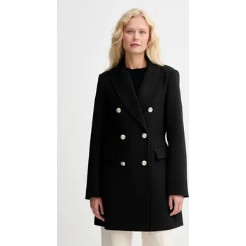 Dámský kabát Kabát s příměsí vlny Morgan GCHA černá 99X, vel. 40