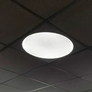 Příslušenství pro svítidlo TLG SLC Circular Frame kruhová deska pro LED panel černá - TLG SLC SLC8788