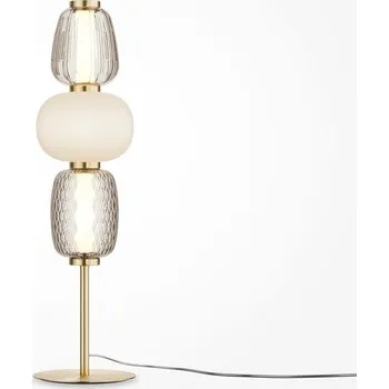 Lampička MAYTONI Stolní lampa Pattern 3000K 28W teplá bílá 3800lm zlatá kov - MAYTONI M MOD267TL-L28G3K