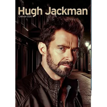 Kalendář Hugh Jackman - 2026 kalendář A3