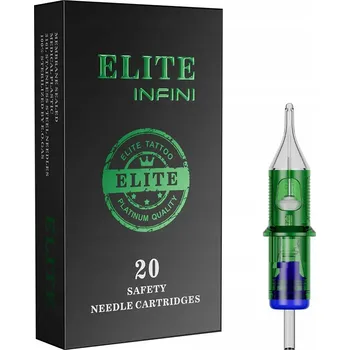 Tetovací jehla CARTRIDGE ELITE INFINI 9RS | 0,30 mm | XLT | Krabička 20 ks | Jehla | Tetování