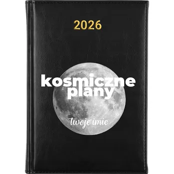 Kalendář Knižkový kalendář 2026 A5 černý