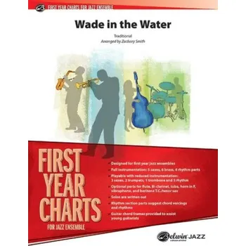 Wade in the Water (noty pro jazzový orchestr, party, partitura)
