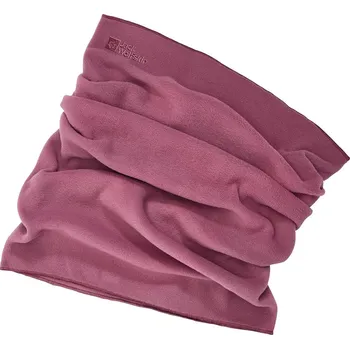 Nákrčník nákrčník Jack Wolfskin Real Stuff Loop - Raisin one size