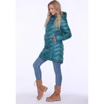 Perso Kabát pro přechodné období pikowana przejściowa Tyrkysová Slim Fit S