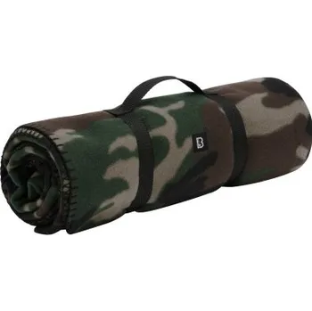 Spacák Deka Fleece Blanket, Brandit, Woodland
