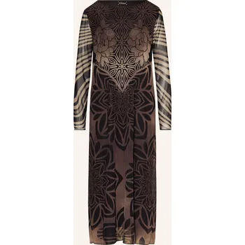 Dámské šaty Grace Dámské Šaty Ze Síťoviny, černošedá / černá, 36