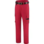 Pracovní Kalhoty Unisex Tricorp Work Pants Twill - Červená / 58