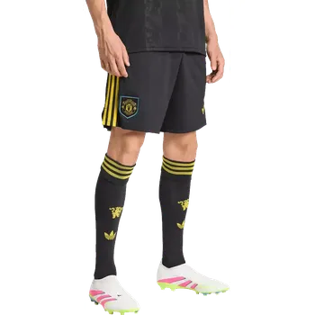 Pánské třetí šortky Adidas Manchester United 25/26 černé