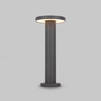 Venkovní osvětlení MAYTONI Venkovní sloupkové svítidlo Wald 3000K 12W teplá bílá 1000lm černý kov IP65 - MAYTONI M O420FL-L12GF