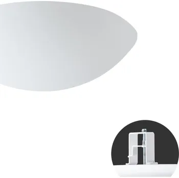 Koupelnové svítidlo OSMONT AURA V10 stropní/nástěnné skleněné polovestavné svítidlo bílá IP44 4000 K 19W LED - OSMONT OS AUR68601