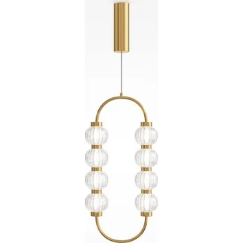 MAYTONI Závěsné svítidlo Amulet 3000K 16W teplá bílá 700lm zlatá kov sklo - MAYTONI M MOD555PL-L11G3K