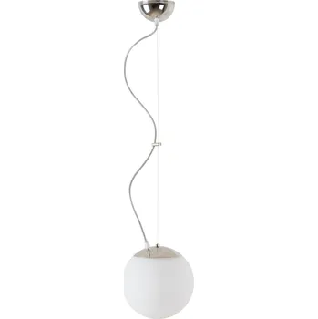 OSMONT ISIS L1 PM-M závěsné plastové svítidlo nerez / bílá IP40 3000 K 8W LED - OSMONT OS ISI72462