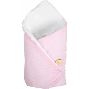 Zavinovačka Zavinovačka Maceshka Basic Bílá, puntík v růžové