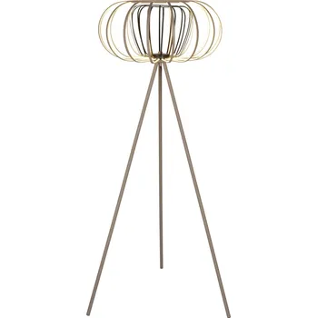 Stojací lampa GEETI Stojací lampa Salo 48W 4800lm 3000K béžová / černá - GeeTi GT 3033-113S