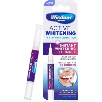 Přípravek na bělení zubů PERO NA BĚLENÍ ZUBŮ Bělící aplikátor WISDOM ACTIVE WHITENING