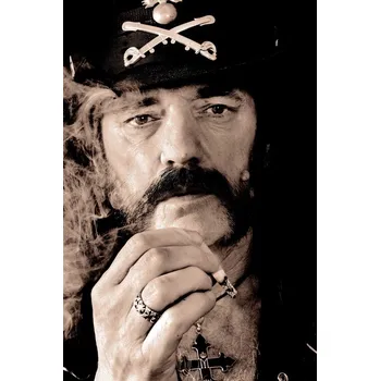 Plakát Plakát, Obraz - Photo of MOTORHEAD and LEMMY