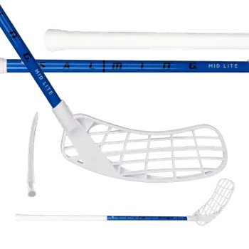 Florbalová hůl SALMING Midlite Hawk F35 JR Blue/White