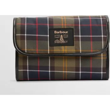 Barbour Tartan Hanging Washbag