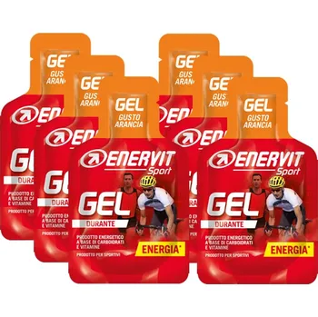 Energetický gel Enervit Gel 6 x 25 ml pomeranč