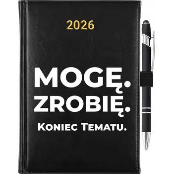 Kalendář Knižkový kalendář 2026 A5 černý