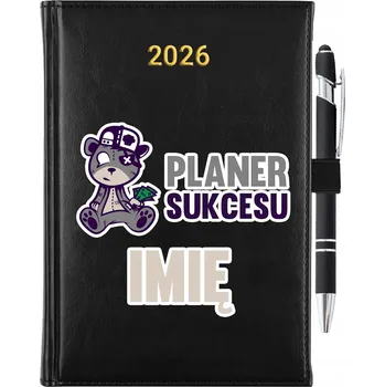 Kalendář Knižkový kalendář 2026 A5 černý