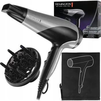 Fén VYSOUŠEČ VLASŮ REMINGTON 2200 W SILNÝ S IONIZACÍ + SÁČEK NA FÉN
