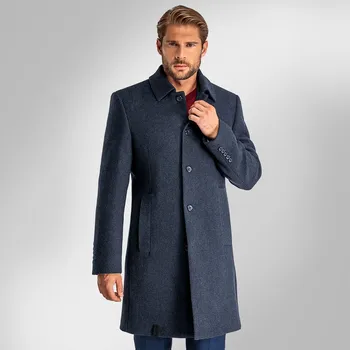 Pánský zimní kabát Pánský kabát BANDI, model SLIM POSCARI Marin