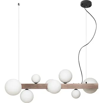 RED - DESIGN RENDL KASSANDRA závěsné svítidlo, podélná vícečetná opálové sklo/česaný bronz G9 - RED - DESIGN RENDL RED R14554