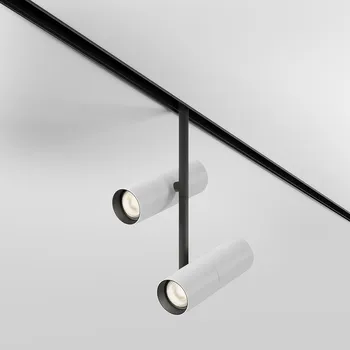 Bodové svítidlo MAYTONI Svítidlo pro kolejnicový systém Elti Duo 3000K 24W teplá bílá 1563lm černá/bílá hliník Exility - MAYTONI M TR005-2-2X12W3K-BW