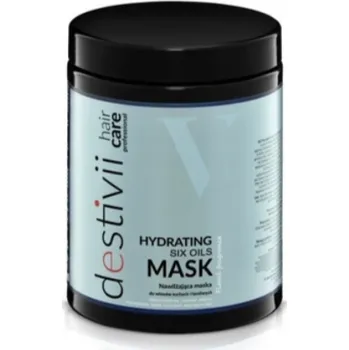 Vlasová regenerace Destivii Hair Care Hydrating Six Oils Mask - Hydratační maska 1000 ml