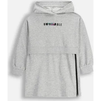 Dívčí šaty Dívčí šaty Coccodrillo ZC5129102RGJ šedá 09X, vel. 152