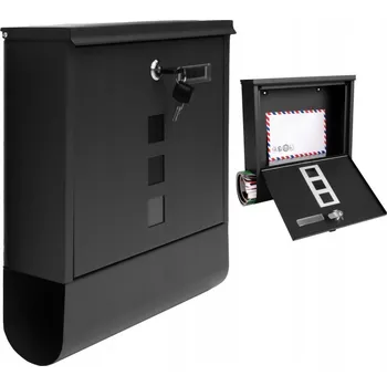 Poštovní schránka Poštovní schránka Bauerkraft černá