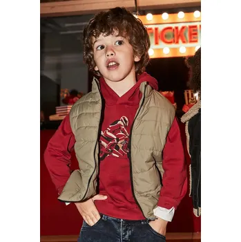 Dívčí oblečení Dětská vesta Mayoral 4383.5D.Mini.9BYA béžová 08X, vel. 110