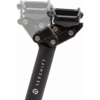 Sedlo na kolo Redshift Dual Position Seatpost sedlovka 27,2x350 mm černá