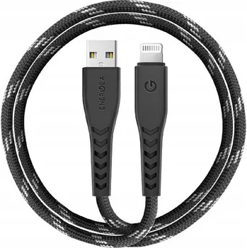 Datový kabel Kabel Energea USB - Apple Lightning 1,5 m černý