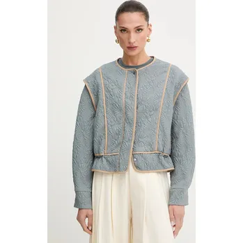 Pánská větrovka Bunda BOSS Orange C_Juliki 50543112 modrá 95X, vel. 42