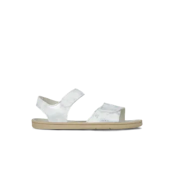 Dámské sandále Dětské barefoot sandály Be Lenka Miami Kids - Off - White Sparkle Velikost: 30